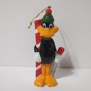 Looney Tunes' Daffy Duck Warner bros 1989 CHRISTMAS ORNAMENT
